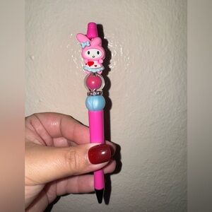 My Melody pen, pink and blue
